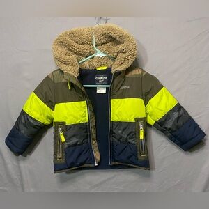 Boys Oshkosh B’gosh Parka size 3T, Excellent Condition